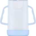 Momcozy Baby Pouch Holder No Squeeze, Baby Food & Juice Box Holder, Mess-Free, Easy Grip for Self-Feeding, BPA-Free & DEHP-Free, Must-Have for Babies, Blue (Pack of 1)