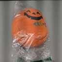 Halloween Plush Pumpkin Trick Or Treat Basket, Cute Pumpkin Stuffed Animal Candy Bucket, Halloween Party Favor Bags with Handles Plush Toys for Kids Toddlers Girls Boys