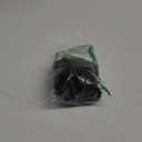 Short Claw Clip Ponytail Extension, Messy Bun Hair Piece, 100% Real Human Hair, 6 Inch, #1B Natural Black