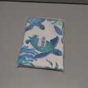 Sea Turtle Starfish Coral Table Runner Linen Long Farmhouse Rustic TableRunner for Party Holiday Dining Room /Kitchen,13 x 70 Inches