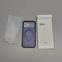 Magnetic for iPhone 17 Pro Max Case with Stash Stand, Military Grade & Full Camera Protection, Compatible with MagSafe, Anti-Slip, Translucent Matte (Blue)