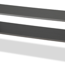 Whitmor Stackable 2-Tier Shoe Shelf, 31 inch, Espresso