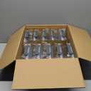 KOMUEE 10 Packs 30 oz Glass Meal Prep Containers,Glass Food Storage Containers with Lids,Airtight Lunch Bento Boxes,Microwave,Freezer and Dishwasher,Gray