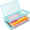 Plastic Pencil Box, Large Capacity Pencil Case, Pencil Boxes
