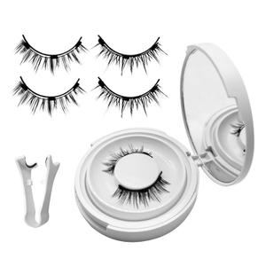 Magnetic Eyelashes with Applicator,2026 New Reusable Magnet Lashes Natural Look,Easy to Wear and Remove Soft Lashes kit No Glue or Liner Needed(Natural#04+Devli#03)