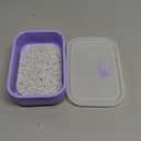 Leak Proof Travel Soap Case,Solid Shampoo Bar Holder, Silicone Soap Container with Draining Layer, Portable Bar Soap Holder for Bathroom, Camping, Gym, Easy to Clean (Purple, Large)