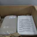 Bedsure Cotton Duvet Cover King - Luxury Slub Weave 100% Cotton Duvet Cover with a Linen Like Textured, Easy Change Durable Bedding, Tannish Linen Grey, 104" x 90"