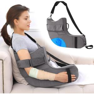 BALAPET Post Shoulder Surgery Pillow, Memory Foam Rotator Cuff Pillow for Injury Arm Support, Arm Pillows for Adults After Surgery, Side Sleeper Pillow for Neck and Shoulder Pain Relief