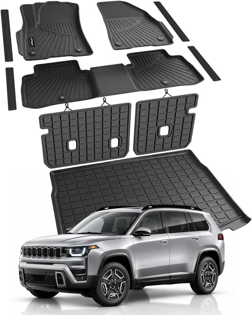 Floor Mats for Jeep Cherokee Hybrid 2026 & for Wagoneer S 2025-2026