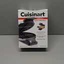 Cuisinart Waffle Maker, 1250W Round Classic Waffle Iron, 5-Setting Adjustable Browning Control, WMR-CANAS, Brushed Stainless