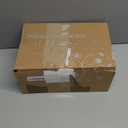 Extra Large Bamboo Stash Box with Combination Lock, Smell Proof Tube & Jar, Storage Containers with Brush & Tray, Great Home Decor & Fathers Day Gift (Black)