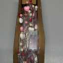 6Ft 20LED Valentines Day Decorations, Valentines Day Garland with Red & Pink Lights Timer Red Pink White Hearts Berried Artificial Lighted Valentine Garland for Home Table Mantle Wedding Decorations