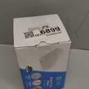 5 STARS UNITED Knee Pillow for Back Sleeping  Memory Foam Cushion for Sciatica Pain Relief  Under Leg Support for Sleeping on Back  Half Moon Bolster for Bed, White (Standard)