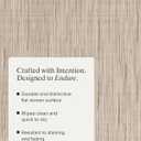 Chilewich Bamboo Placemats Set of 4 - Woven Rectangle Placemats - Reusable, Stain-Resistant, Indoor/Outdoor Tabletop Protection - 19" x 14" - Oat
