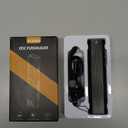 Hoxida Rechargeable EDC Flashlight High Lumens, Pocket Mini Flashlight with Tactical Strobe Button, Portable Magnetic Small EDC Flat Flashlight for Camping, Emergency,1pcs