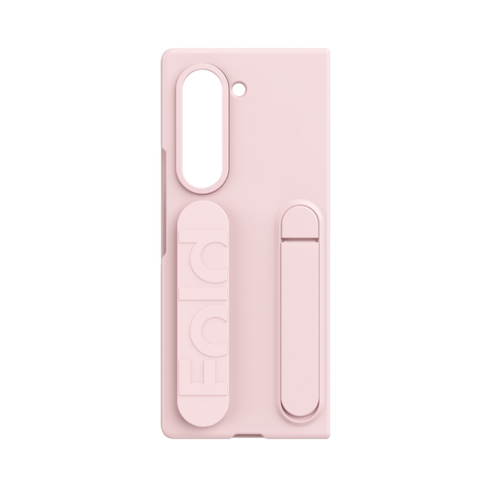 SAMSUNG Galaxy Z Fold 6 Clear Phone Case, Protective Cover with Secure Grip, Thin Design, US Version, EF-QF956CTEGUS, Transparent Pink