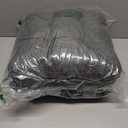 Downluxe Chair Cushions for Dining Chairs 2 Pack, Tufted Indoor Chair Pads with Non-Slip Bottom, U-Shaped Kitchen Chair Cushions, 17"x17"x4", Dark Grey