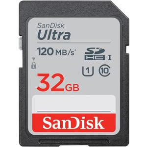 SanDisk 32GB 3-Pack Ultra SDHC UHS-I Memory Card (3x32GB) - SDSDUN4-032G-GN6IM [Older Version]