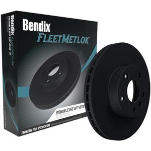 Bendix Fleet Metlok SDR6393 Front Brake Rotor for Ford Edge 2020-2015, Police Responder Hybrid 2020-2019, SSV Plug-In Hybrid 2020-2019