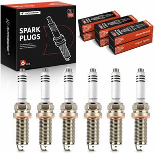 A-Premium Iridium Platinum Spark Plugs V6 3.0L 3.5L Compatible with Mercedes-Benz C300, C350, C400, C43, C450, E300, E350, E400, E43 AMG, S450, S550e, S560e, GLE350, GL450, GLC43, GLS450, SL400, ML350