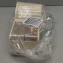 LETURE Rotating Office Desk Organizers and Accessories with 2 Drawer, Pencil Pen Marker Holder for Desk, Desktop Storage Organizers and Accessories for Office Home Art Supplies (Cream)