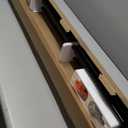 KAMANINA 1 Inch Double Curtain Rod 72 to 144 Inches (6-12 Feet), Black Curtain Rods for Windows 66 to 120, Heavy Duty Telescoping Drapery Rods with Twisted Cage Finials