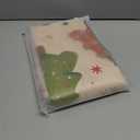 Newsely Retro Christmas Shower Curtain 60Wx72H Inch Merry Xmas 70s Cute Deer Snowflake Flower Rainbow Checkered Shower Curtain Bathroom Set Kids Girls Waterproof Bath Decoration Accessories Home Decor