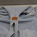 AvaCostume Women's Adjustable Strap Ripped Denim Overalls (Light Blue)