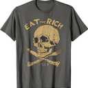 Vintage Eat The Rich 1978 Skull T-Shirt