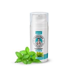 Coach Soak Magnesium Cream with MSM in Pump Bottle - Natural Recovery Cream with Magnesium Chloride & Menthol - Fast-Absorbing for Muscles & Joints, Cooling Menthol, 3.4oz (3.4 Fl Oz (Pack of 1))