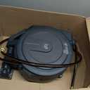 Giraffe Tools Hose Reel 1/2 78 ft, Heavy Duty Retractable Garden Hose Reel with Any Length Lock, Slow Return System, Wall Mounted and 180 Deg Swivel Bracket