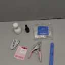 Beetles Nail Tips 240 Pcs Short Oval Nail Kit 5 In 1 Nail Glue Base Gel Uv Led Lamp Press on Nails Easy Nail Extension Set for Women