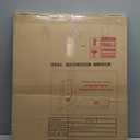 Black Oval Mirror for Bathroom, 22x30 Inch Oval Bathroom Mirror with Brushed Metal Frame, Wall Mounted Decorative Vanity Mirror for Bathroom, Living Room, Entryway