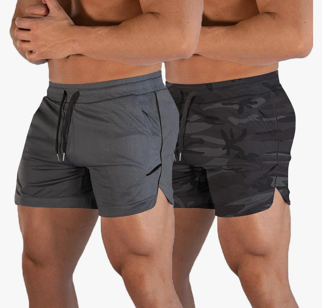 FLYFIREFLY Men's Gym Workout Shorts Running Lightweight Athletic Short Pants Bodybuilding Training L FLYFIREFLY Men's Gym Workout Shorts Running Lightweight Athletic Short Pants Bodybuilding Training L
