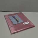 Barossa Design Shower Curtain Liner - Premium Clear Pink PEVA Shower Liner with 3 Magnets and Metal Grommets, Waterproof Lightweight Plastic Standard Size Bathroom Curtains - Translucent Pink (72"W x 72"L (Pack of 1))