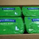 FitRight OptiFit Extra+ Incontinence Briefs Unisex Heavy Absorbency L 44in-56in 80Ct