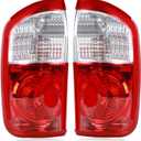 Left and Right Tail lights Assembly Compatible with 2004 2005 2006 Toyota Tundra OE Style Rear Light Taillights Replacement for TO2800153 815600C040 TO2801153 815500C040
