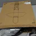 Kingsyard Metal Bird Feeders for Outdoors Hanging, Wild Bird Feeder with Large 11.5" Protective Dome and 8" Removable Tray, 3 lb Seeds Capacity (Black)