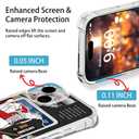 Basketball Shoes Clear Case Compatible with iPhone 14 Pro Max Case for Boys with Card Holder, Soft Off Silicone Cool Classic Sneakers Shockproof Card Slots White Cover