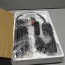 Floor lamp, 15w/1000lm Bright LED Floor Lamp with Stepless Adjustable 3000K-6000K Colors and Dimmer, Remote and Touch Control, Adjustable Floor Lamp for Living Room (1. Matte Black)