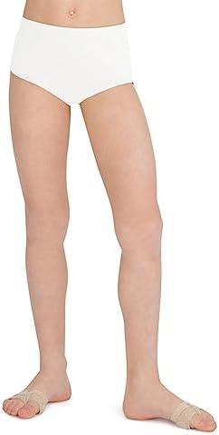 Capezio Big Girls Classic Stretch Dance Brief Black, Size L 