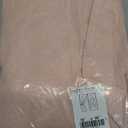 NICETOWN Linen Light Pink Sheer Curtains for Girls Room, Rod Pocket & Back Tab Thick Flax Linen Weave Privacy Assured with Light Filtering Window Drapes for Bedroom, W55 x L96, 2 Panels