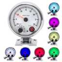 Automotive 3.75in Tachometer Gauge, 0-8000 RPM Speedmeter With 7 Backgrounds for Most 4/6/8 Cylinder 12V Gasoline Powered Vehicles