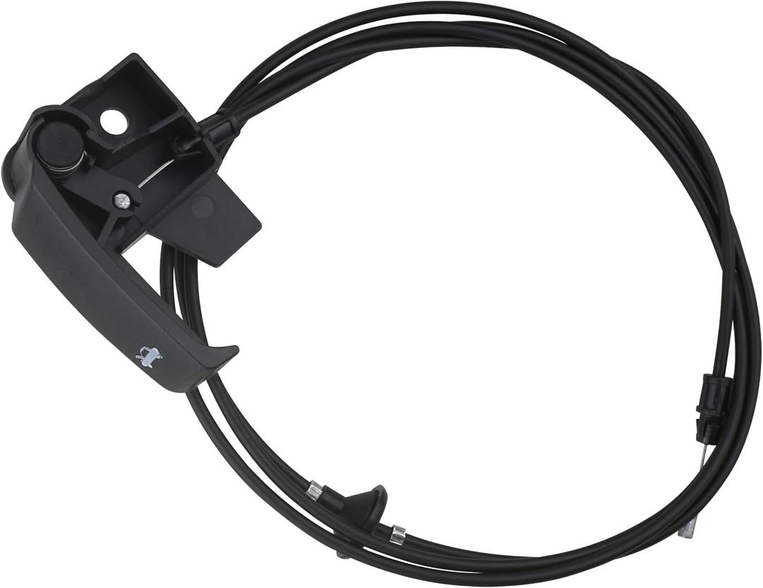 Hood Release Cable Pull Handle Assembly 15142953 912-017 Compatible with 1999-2007 Chevy Avalanche Silverado Suburban Tahoe, GMC Sierra Yukon, Cadillac Escalade Pickup Truck