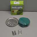 20 Pack Natural Mosquito Repellent Coils, Plant-Based Cintronella Long-Lasting Protection, DEET-Free Mosquito Repellent, Safe for Patio, Camping, Backyard, and Poolside Use, 1 Holder 2 Stands (Green)