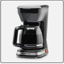 Toastmaster 12 Cup Coffee Maker TM-128CM Black