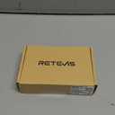 Retevis AI Active Noise Cancelling Two Way Radio Headset, Rechargeable, for RT22 RT21 H-777H RT68, Compatible with Pxton Baofeng BF-888S Kenwood Walkie Talkie, Walkie Talkie Earpiece with Mic(1 Pack)