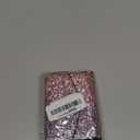 Metal Sequins Small Wallet PU Leather Patchwork Hasp for Women Girls (Heart)