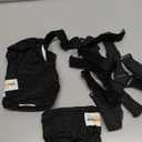 Idepet Female Dog Diapers with Suspender Detachable, 3 Pack Washable Reusable Girl Doggie Diapers for Small Medium Female Dog in Heat Period Cycle Urinary Incontinence Training M