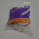 Frost King Tubular Vinyl Gasket Weatherstrip, 1/2" W, 1/4" T, 17' L, White (V18WH)